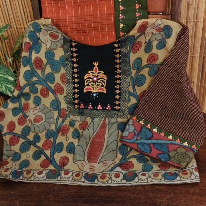KALAMKARI IN A TRIBAL RHYTHM