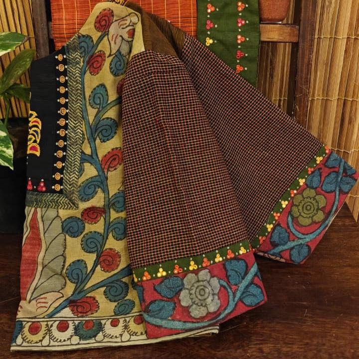 KALAMKARI IN A TRIBAL RHYTHM