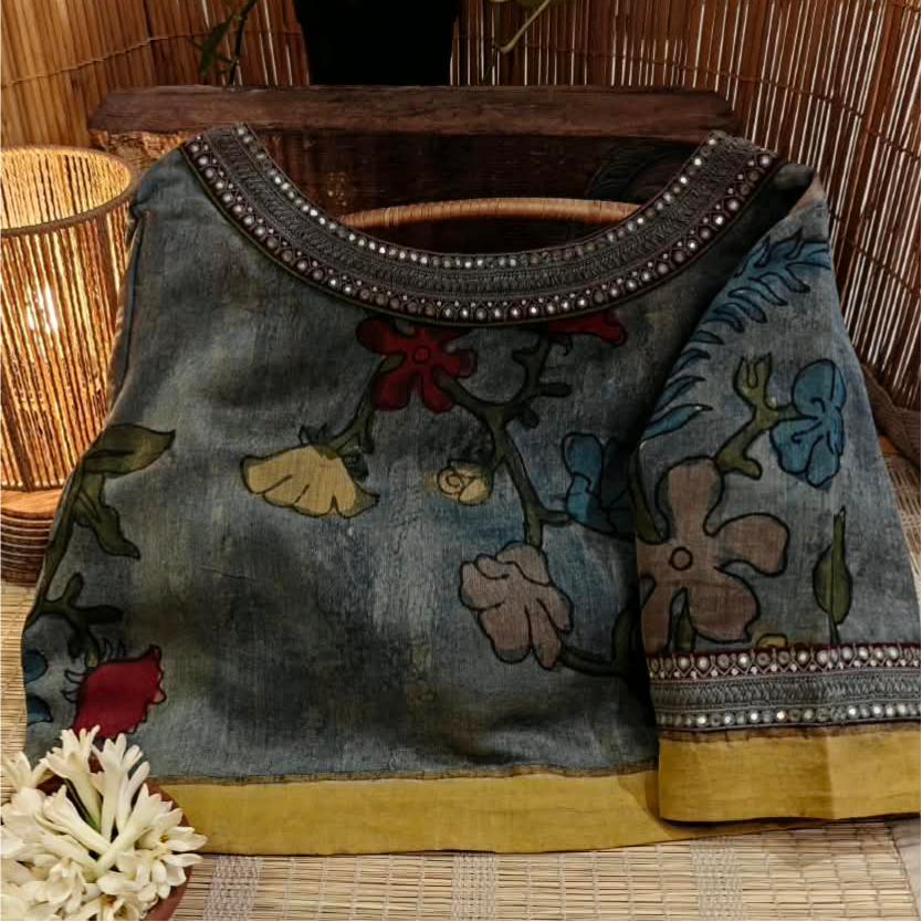 Kalamkari with a Vintage Soul