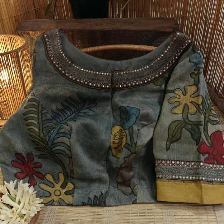 Kalamkari with a Vintage Soul