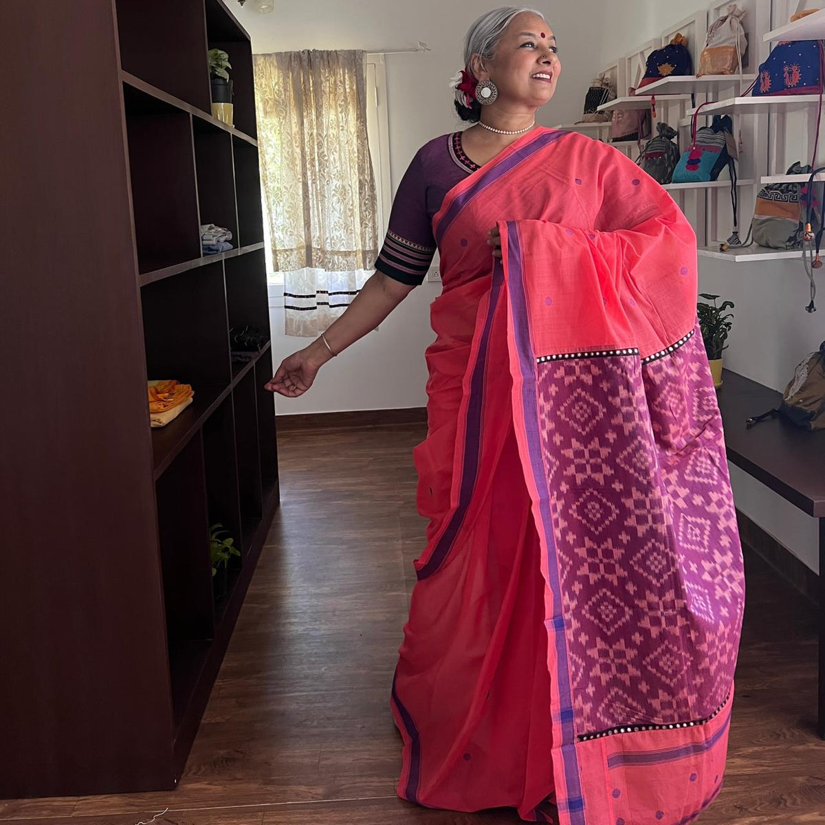 Peach & Purple in a Narayanpet