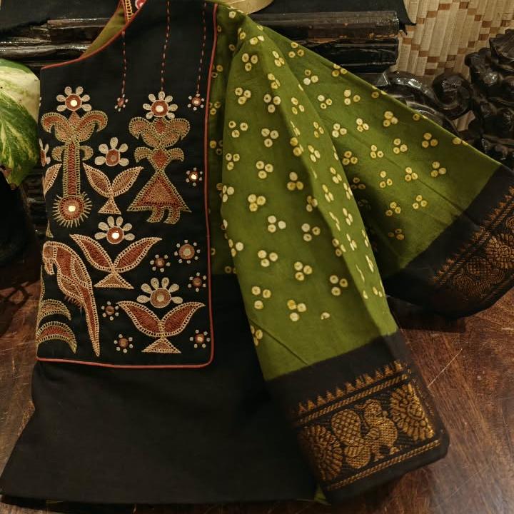 Olive Sungudi in a Tribal Mood