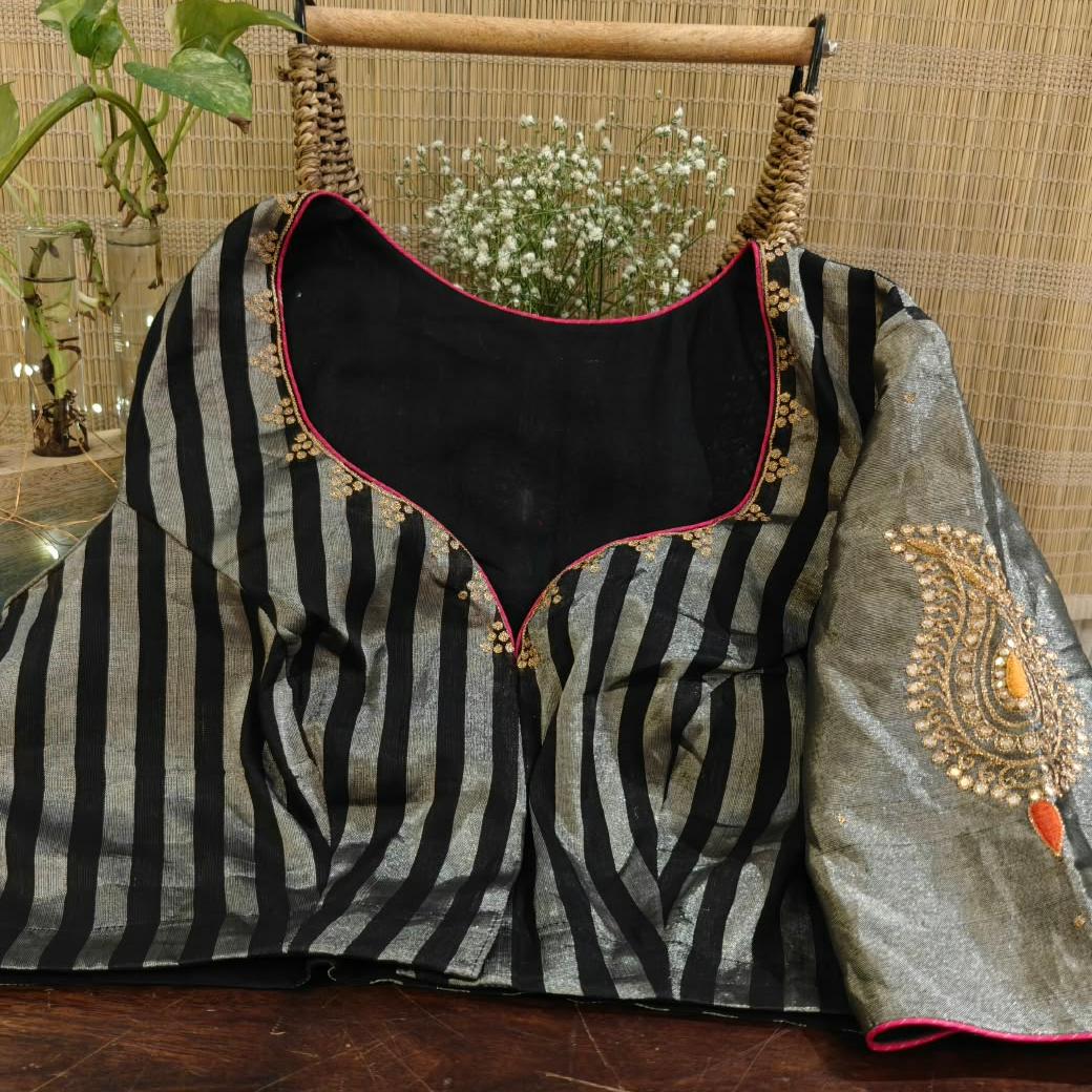 Chanderi | A Play of Stripes & Colour