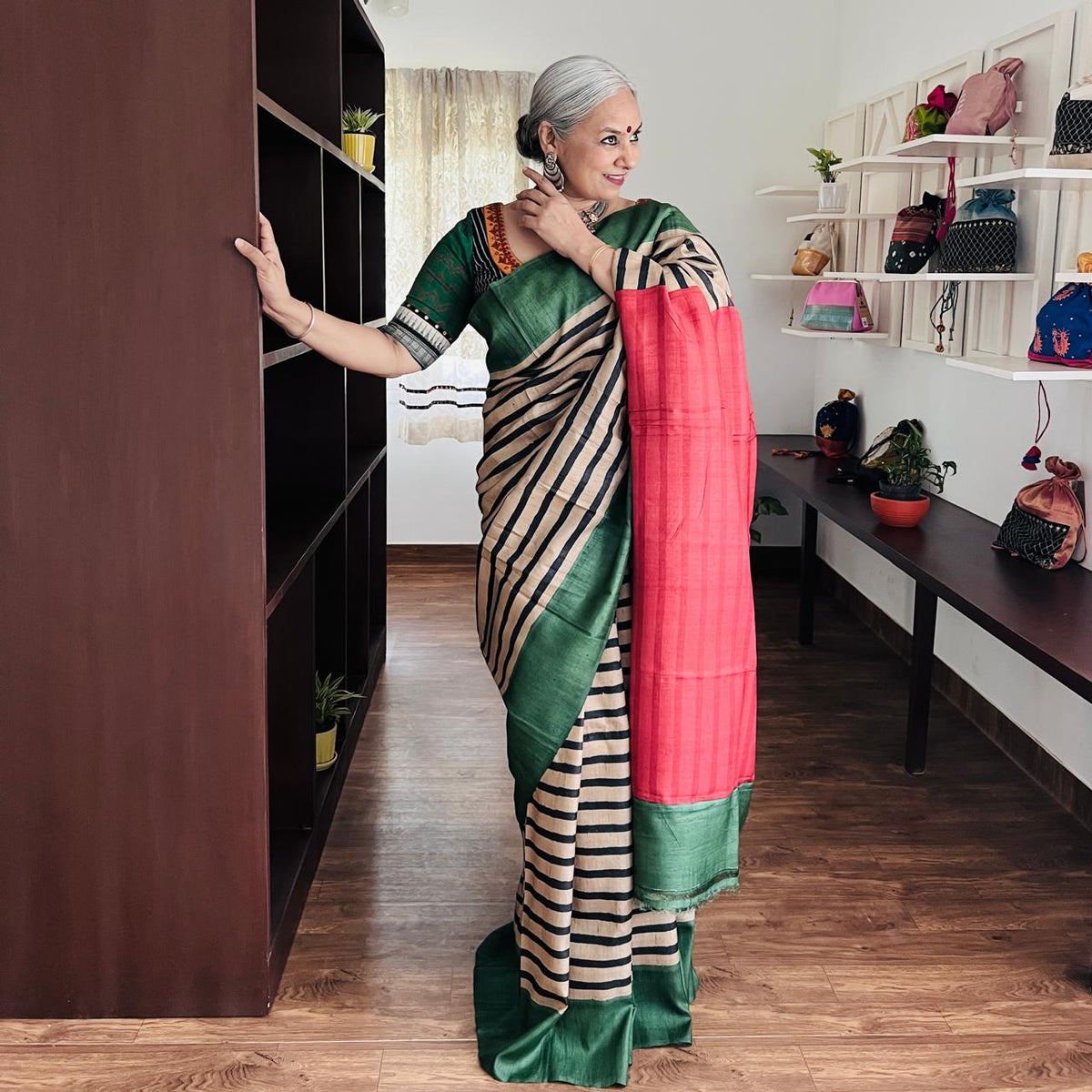 Tussar | A Statement in Stripes