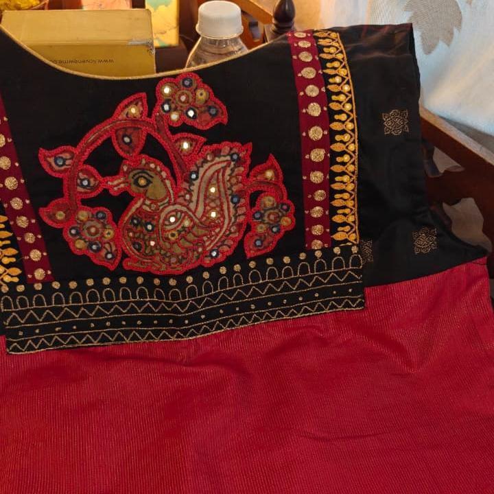 Silken Stories in Kalamkari