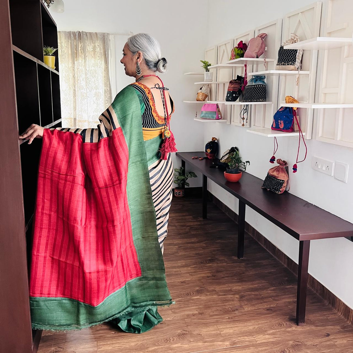 Tussar | A Statement in Stripes