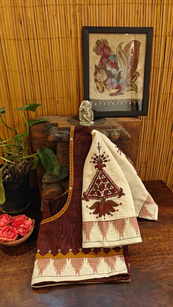 Picture of Bhumi: Rust & Ivory