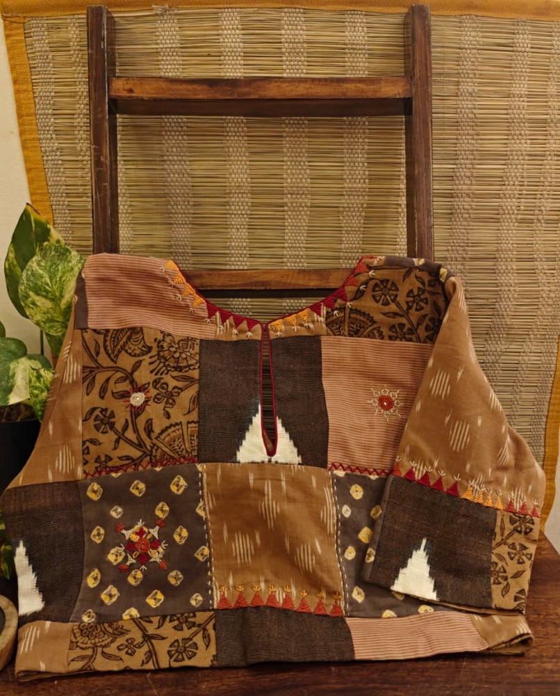 Patchwork in Shades of Brown