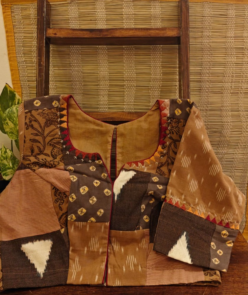 Patchwork in Shades of Brown