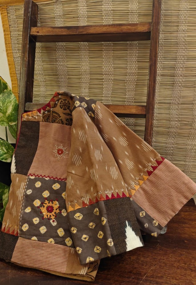 Patchwork in Shades of Brown