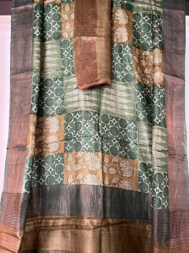 Green, Ochre & Tussar
