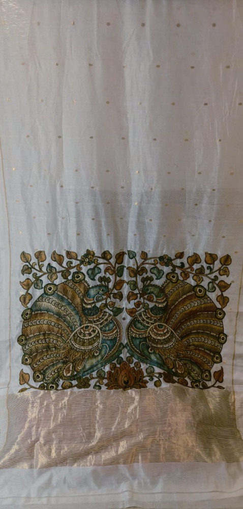 Chanderi meets Kalamkari