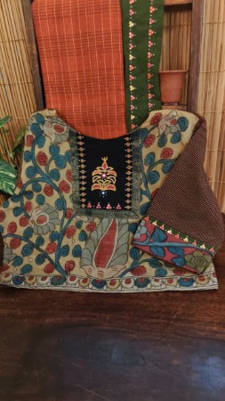 Kalamkari in Blue
