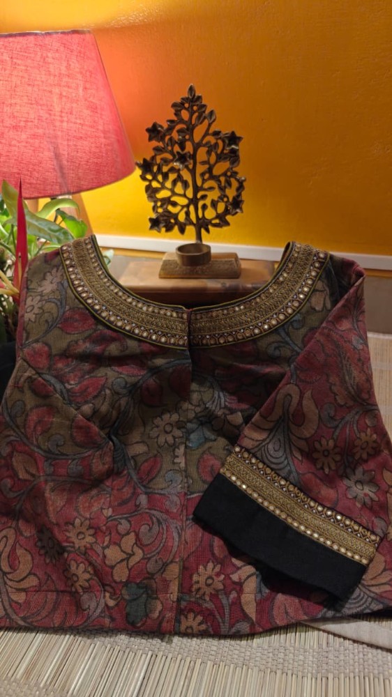 OLIVE & RUST — A KALAMKARI STORY