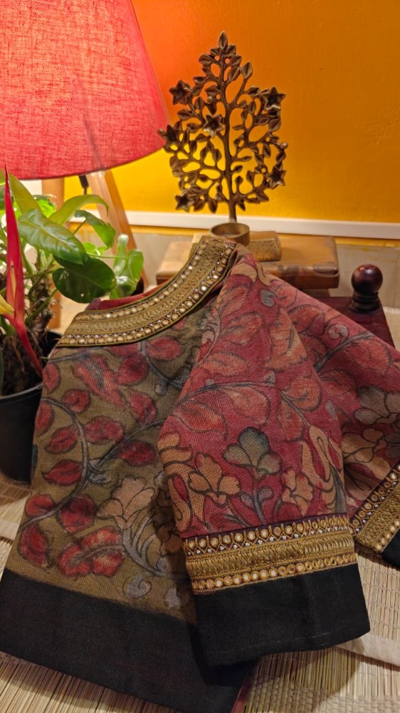 OLIVE & RUST — A KALAMKARI STORY