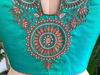 TURQUOISE  AND BROCADE
