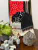 Telia Rumal in Black & Ivory