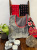 Grey, Black & Red Telia with Kasuti Magic