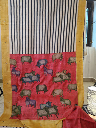 Ivory, Charcoal & Chilli Red