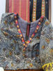 Kalamkari Whispers on Grey