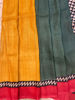 In Turmeric Green and Red, a Saree Full of Soul