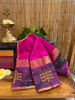 Kolam in Pink and Purple Bliss!
