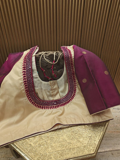 Tradition mirrored in silk