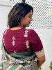 A Tale in Jade, Charcoal & Maroon