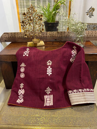 Threads of Garnet & Ivory