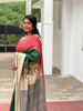 Mithra in Forest Green & Fire Red