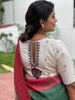 Mithra in Forest Green & Fire Red