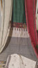 Mithra in Forest Green & Fire Red