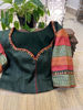 Emerald Whispers in Silk