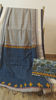 Anne Hejje in indigo and grey