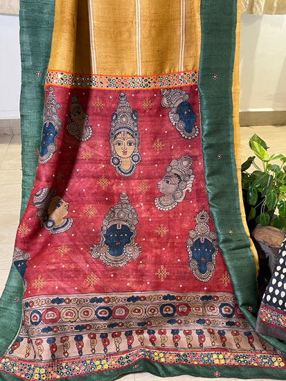 Turmeric, Ivory & Kalamkari
