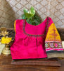 Pink & Yellow Ikkat