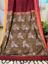 Ganga Jamuna in Merlot & Mustard