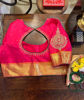 Pink & Gold Kanjivaram silk