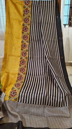 Charcoal, Ivory & Kalamkari Magic