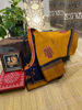 Navy Blue & Mustard