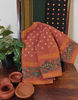 Mukkati Sungudi in Cinnamon & Kalamkari