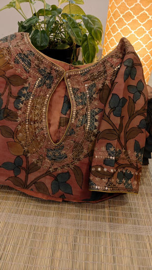 🌸 Pastel Kalamkari & Gold ✨