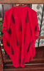 block-printed kaftan