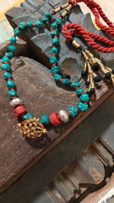 Turquoise & Coral Symphony 💎🌊❤️