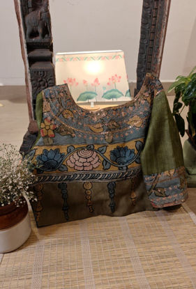 🌸 Pastel Kalamkari vintage ✨