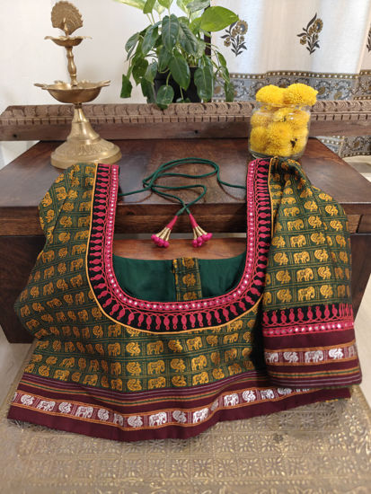 Red and a dash of ivory