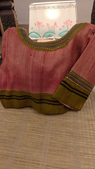 Pastel Poetry on Tussar 🌸