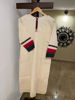 White Echo Kurta