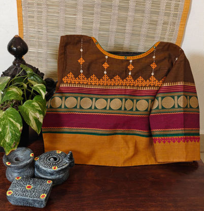 Honey · Green · Magenta Kanchi cotton