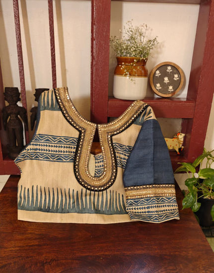 Indigo Geometry, Vintage Threads